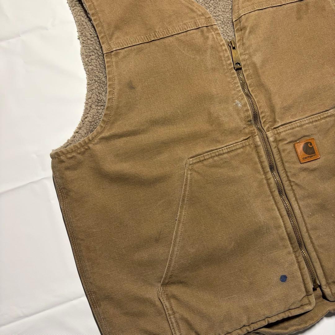 [L] Carhartt - V26 FRB ベスト ブラウン 00s 90s
