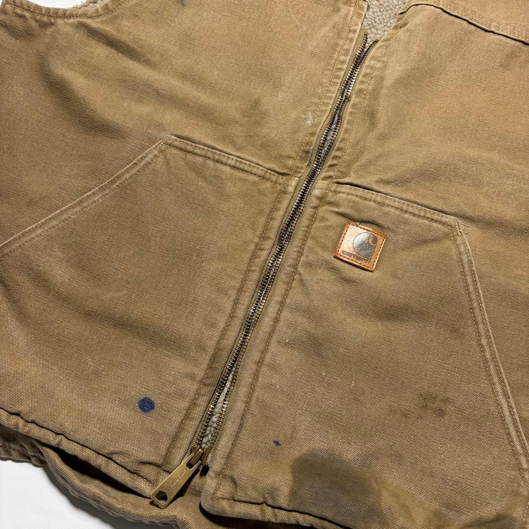 [L] Carhartt - V26 FRB ベスト ブラウン 00s 90s
