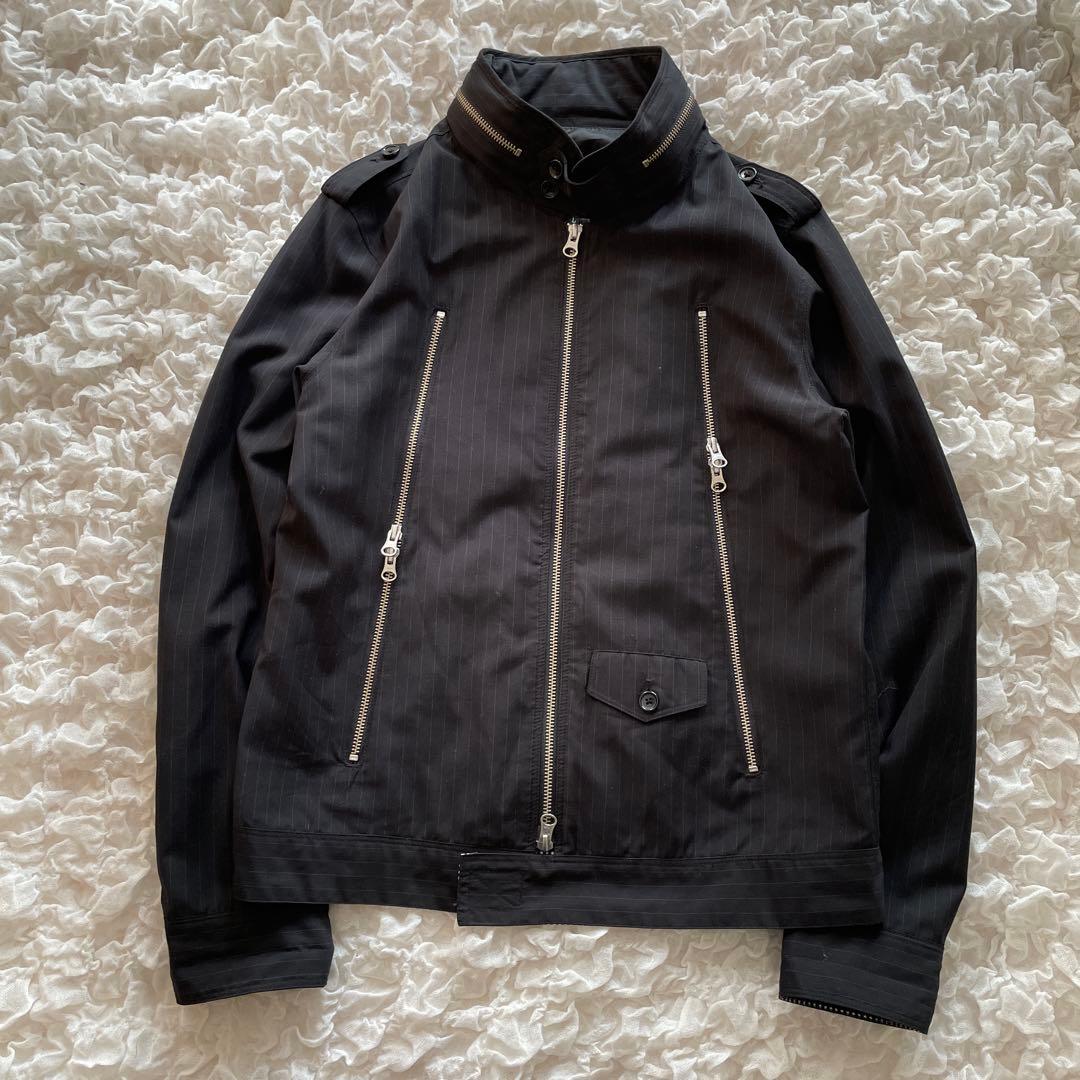 【美品】PPFM ダブルジップ ブルゾンジャケット ギミック L