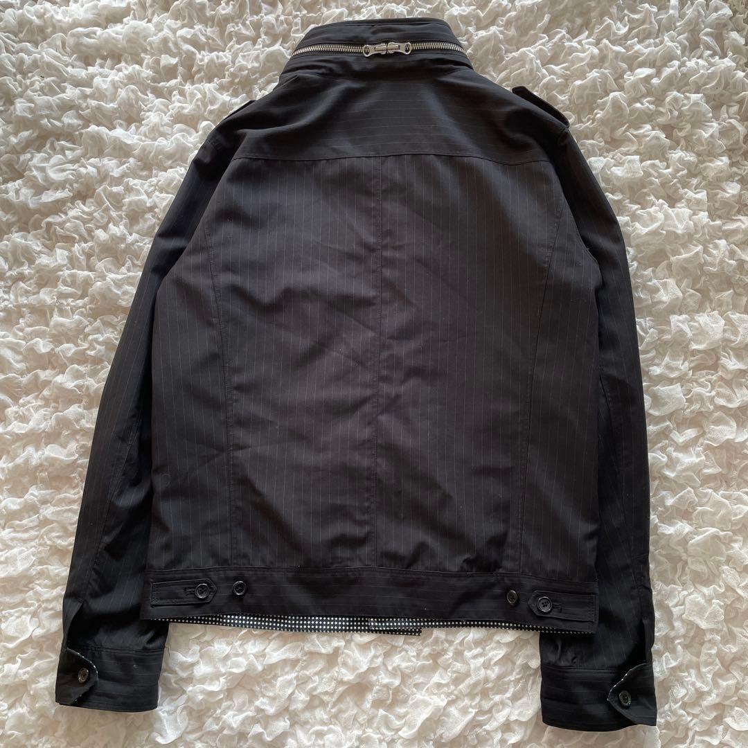 【美品】PPFM ダブルジップ ブルゾンジャケット ギミック L