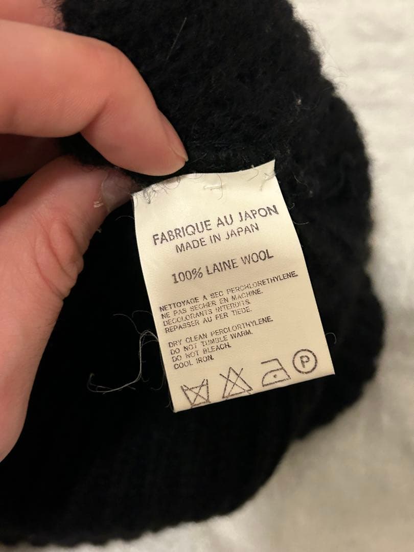 帽子 yohji yamamoto pour homme 98aw beanie