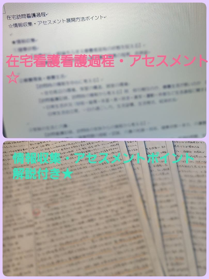 母性看護過程　精神看護過程　小児看護過程　在宅看護過程　基礎看護アセスメント★