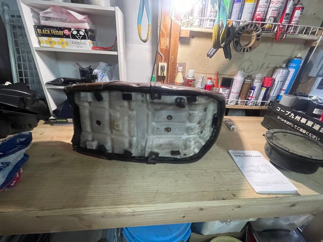 Z400GPブラウン チョビ3段シート