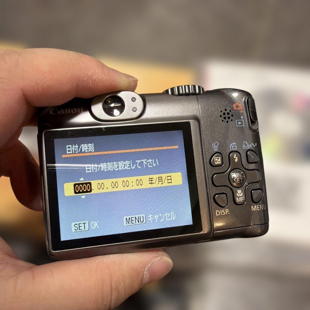美品 名機 平成レトロ 元箱付き Canon PowerShot A590 is