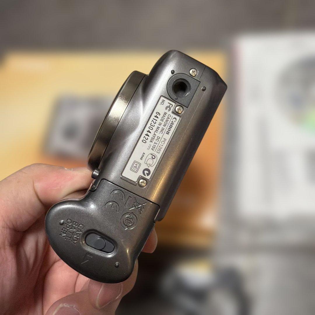 美品 名機 平成レトロ 元箱付き Canon PowerShot A590 is