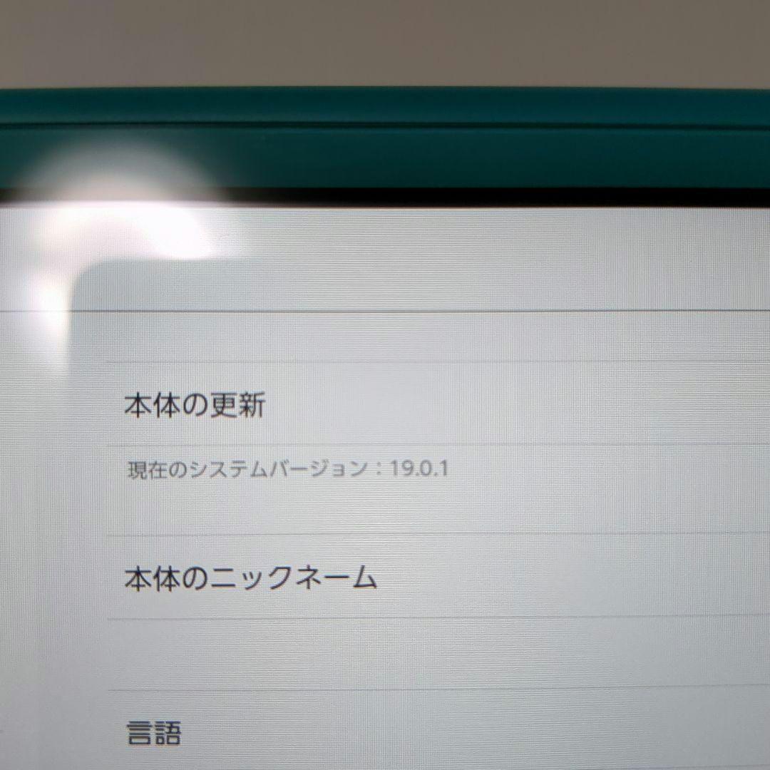 Nintendo Switch Lite ターコイズ 動作確認済み 未使用ケース