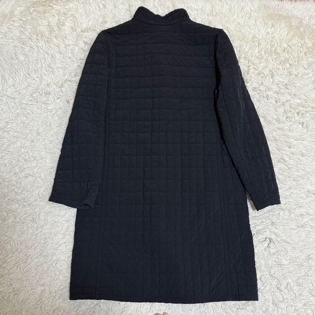 大きい/最高級白タグ✨マックスマーラ キルティング ロングコート XL