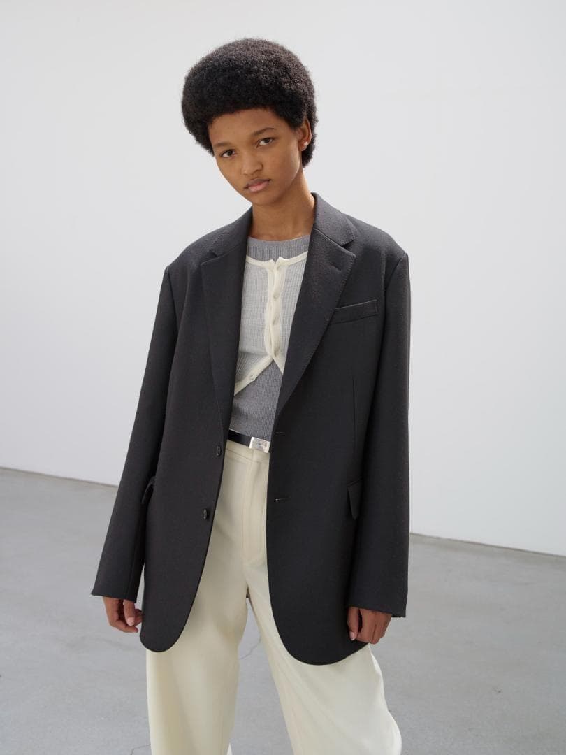 ジャケット・アウター 24AW AURALEE LIGHT MELTON JACKET 0