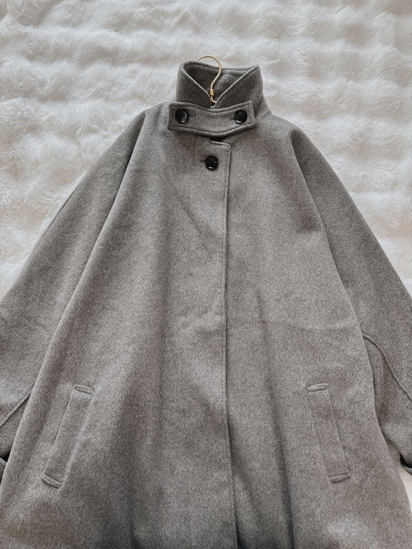 【INTERPLAY x AYA】MOMONGA Long Coat グレー