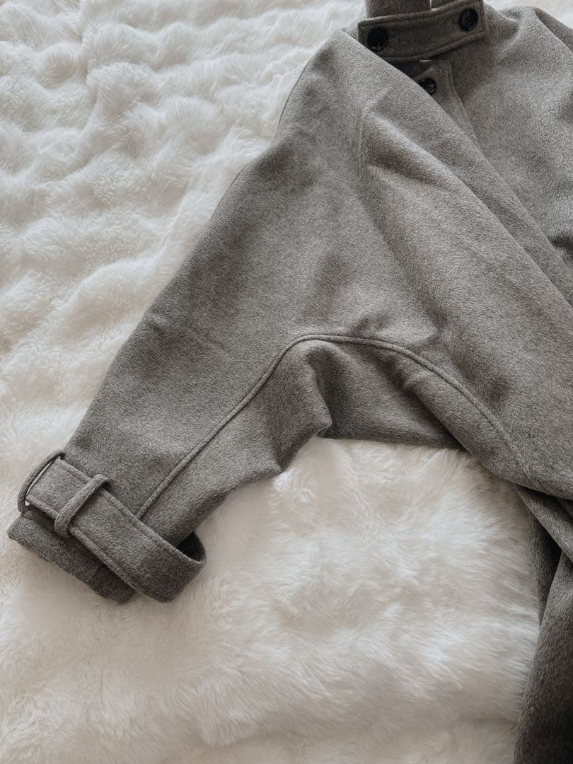 【INTERPLAY x AYA】MOMONGA Long Coat グレー