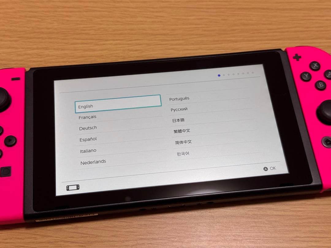 【美品】バッテリー強化版 Nintendo Switch 本体