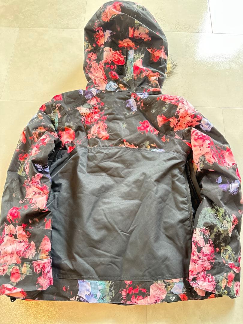 ROXY スノーボードウェア 上下セット 花柄