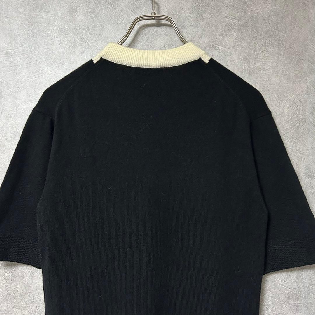 バレンシアガ BALENCIAGA カシミア100% 半袖 ワンピース ニット