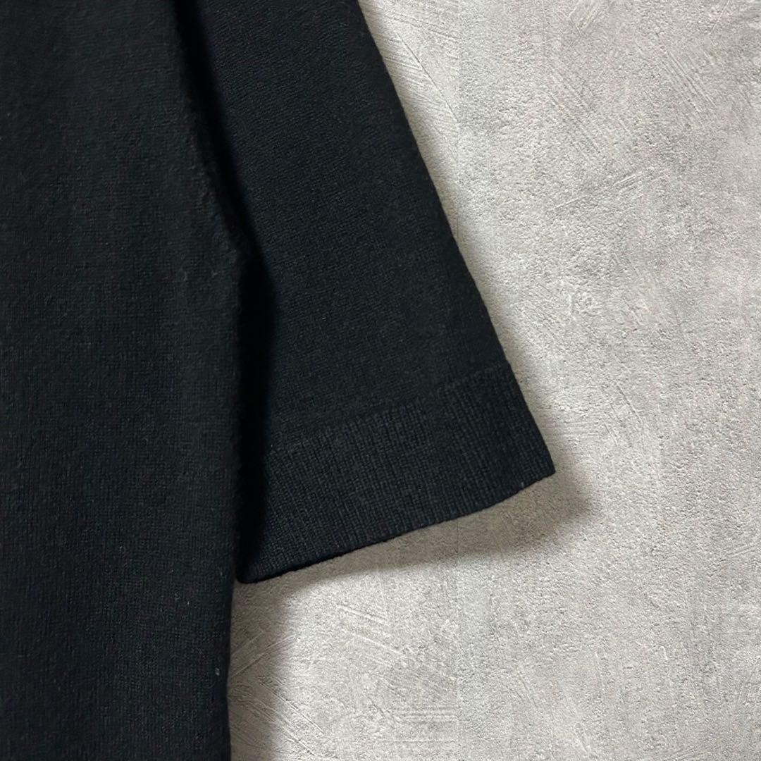 バレンシアガ BALENCIAGA カシミア100% 半袖 ワンピース ニット