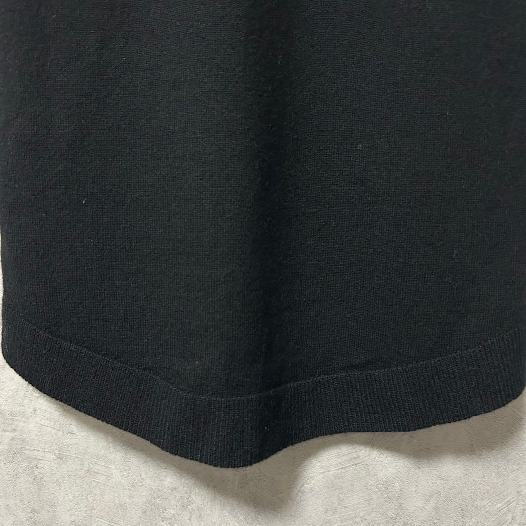 バレンシアガ BALENCIAGA カシミア100% 半袖 ワンピース ニット