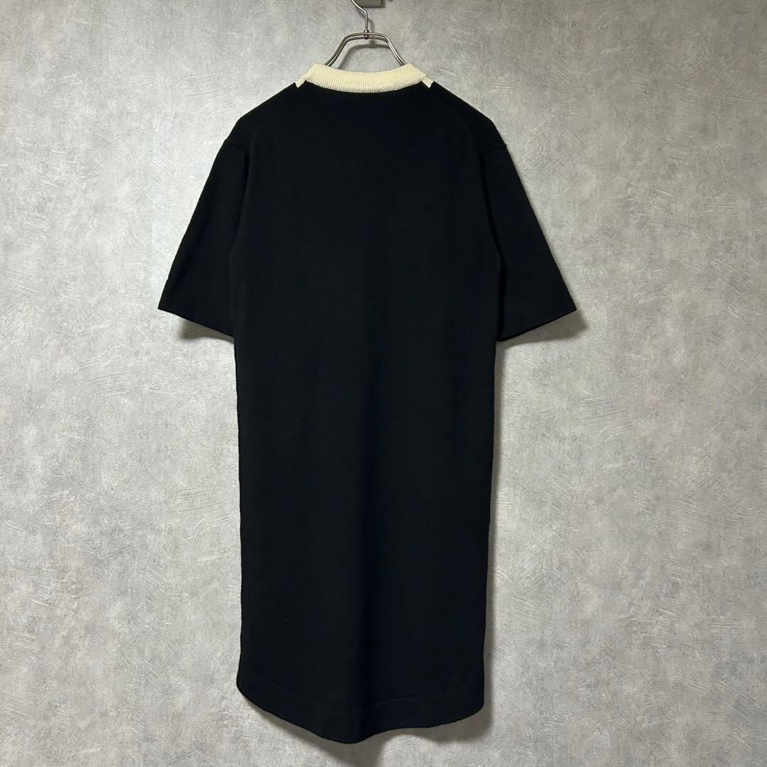 バレンシアガ BALENCIAGA カシミア100% 半袖 ワンピース ニット