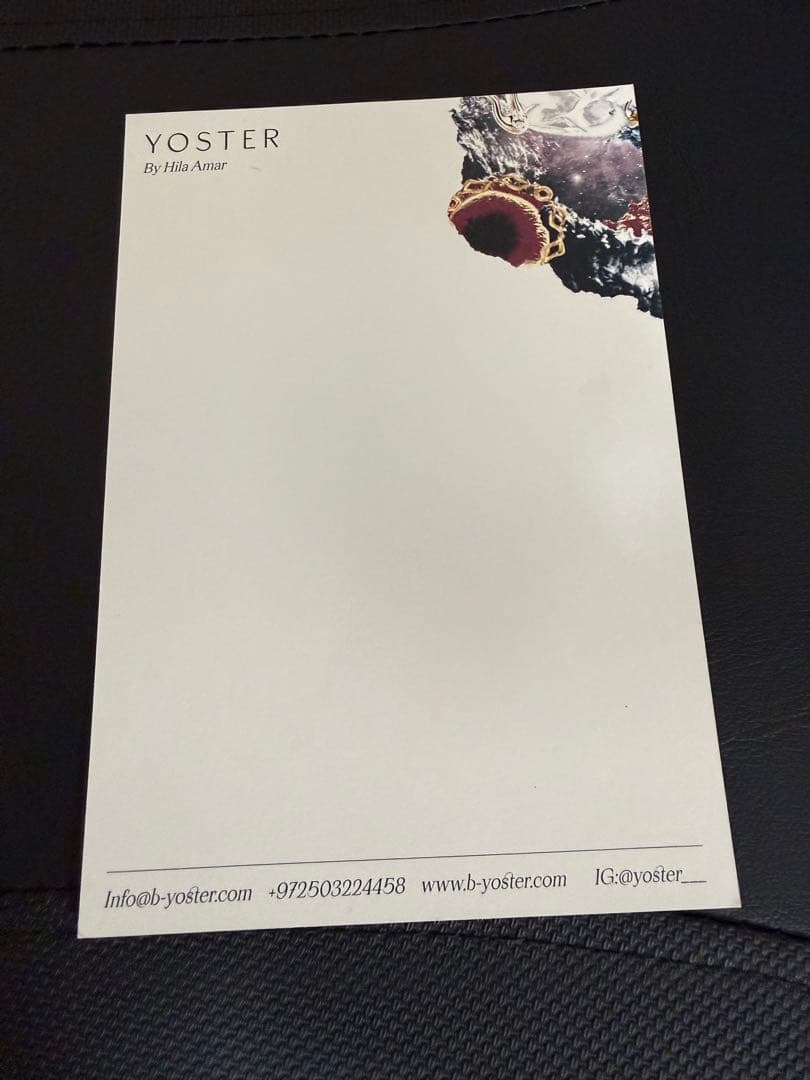 YOSTER ヨースター OUR's シルバー ネックレス 46cm