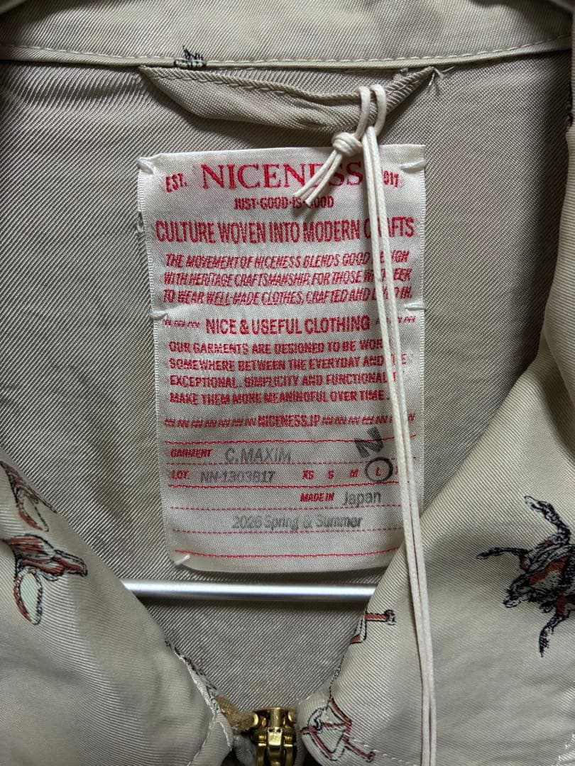 NICENESS C.MAXIM Lサイズ26SS YABUSAME