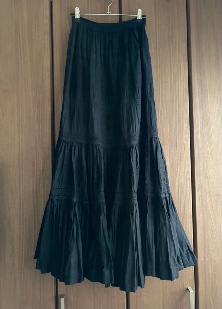タグ付き未使用⭐︎Chaos⭐︎カオス⭐︎エッサウィラスカート　レーススカート　黒
