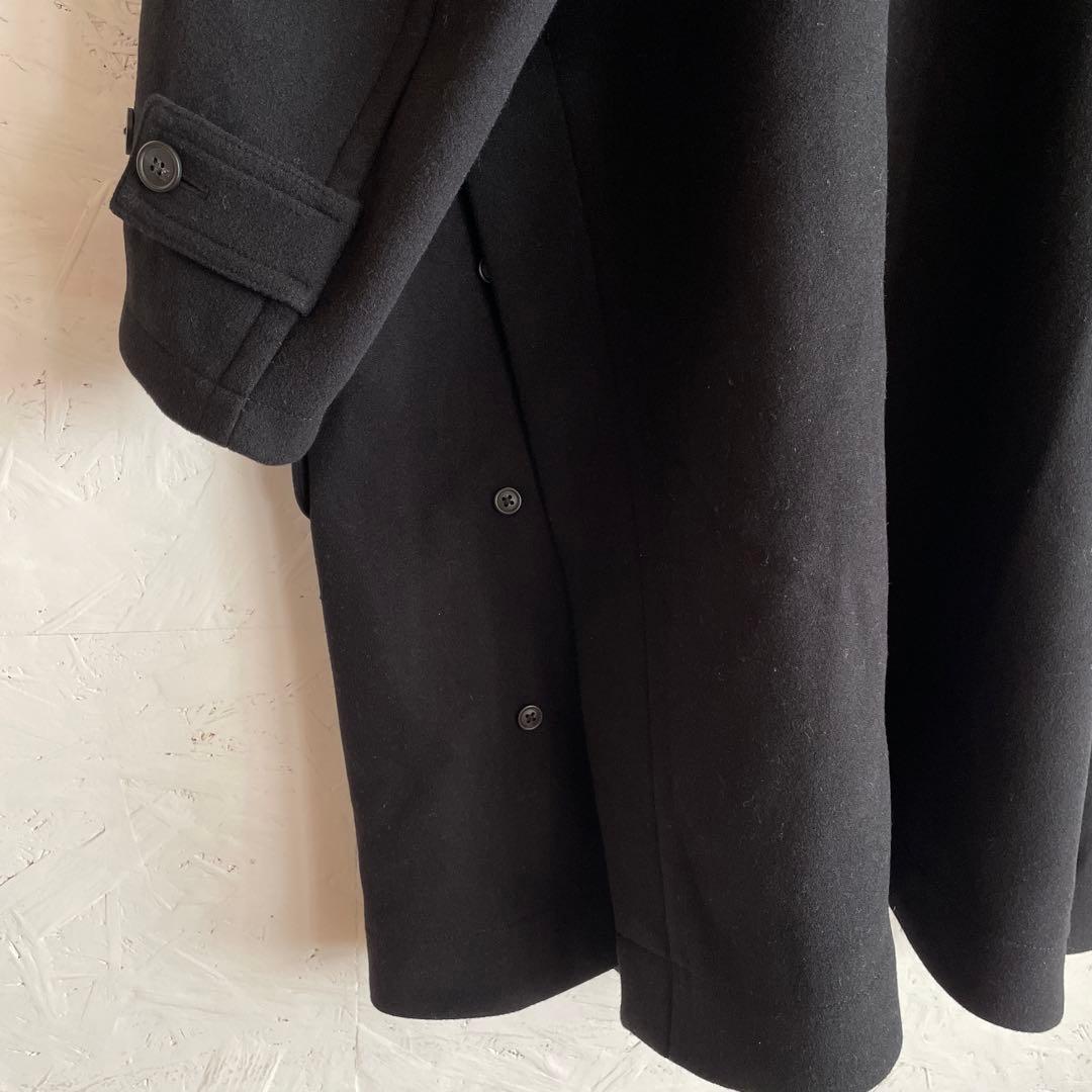 【UNIQLO+J】ウールオーバーサイズダッフルコート　フード付き　XXL
