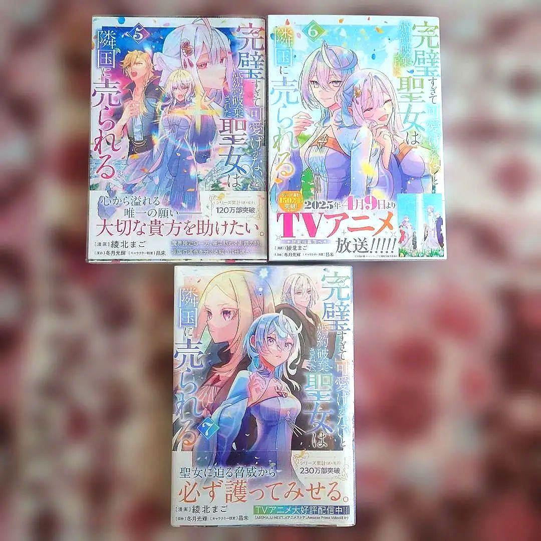 完璧すぎて可愛げがないと婚約破棄された聖女は隣国に売られる　１巻〜７巻