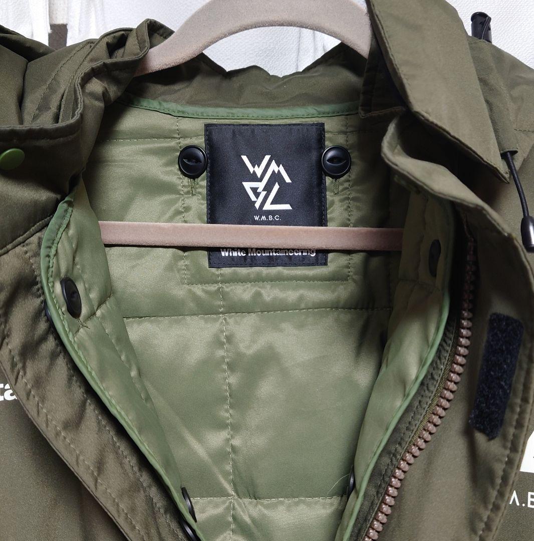 White Mountaineering モッズコート オリーブ