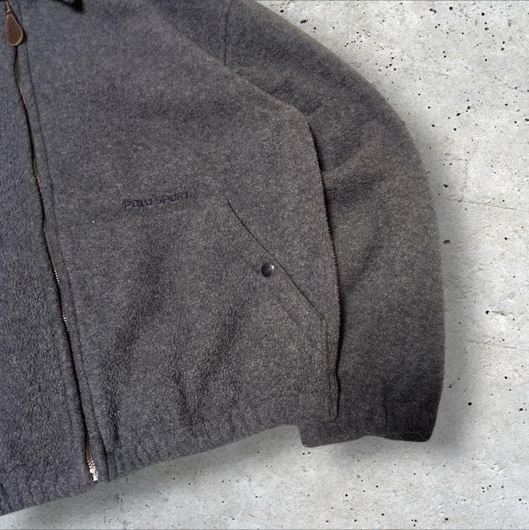 POLO SPORT USA製 フリースジャケット スイングトップ ラルフ