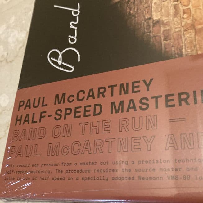 新品★ポール・マッカートニー （ビートルズ）「Band On The Run」