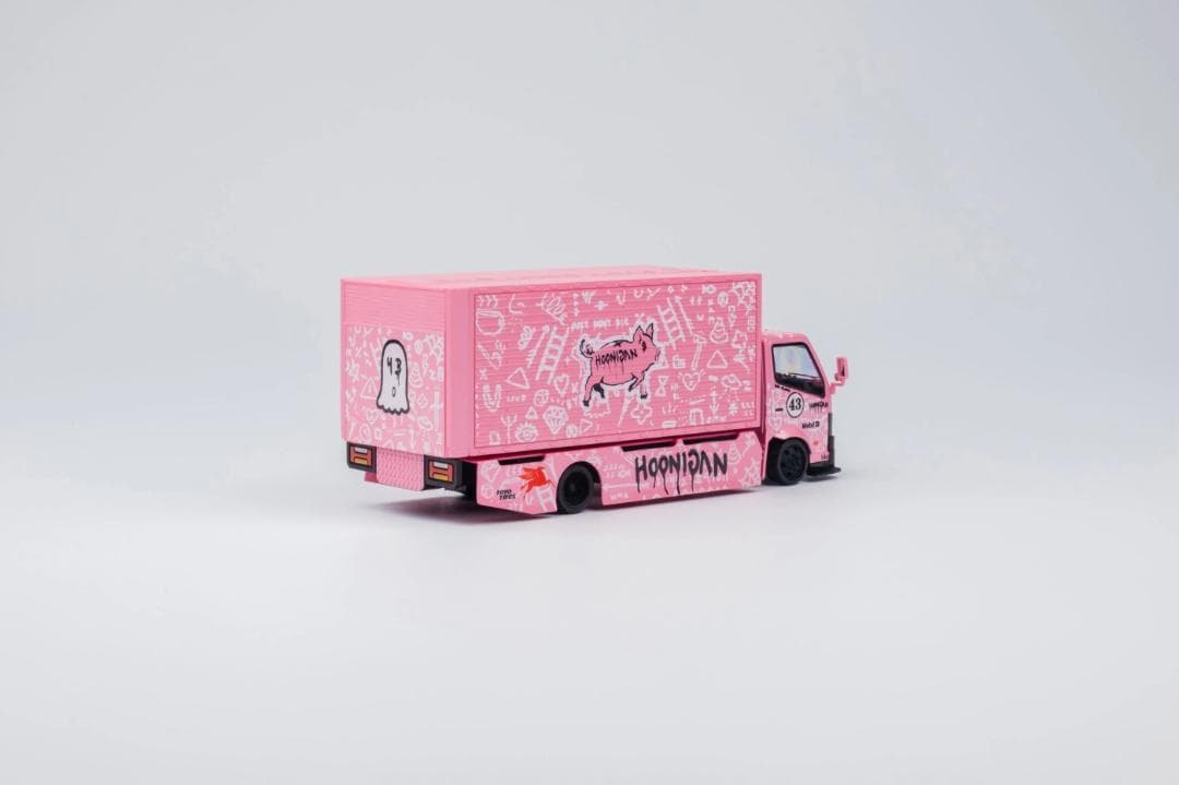 Micro Turbo 1/64 箱車 カスタム 積載車 ピック