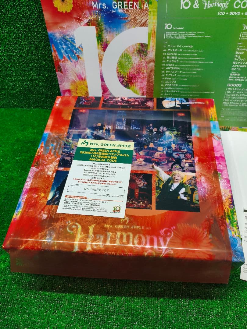 Mrs. GREEN APPLE 10周年 COMPLETE BOX