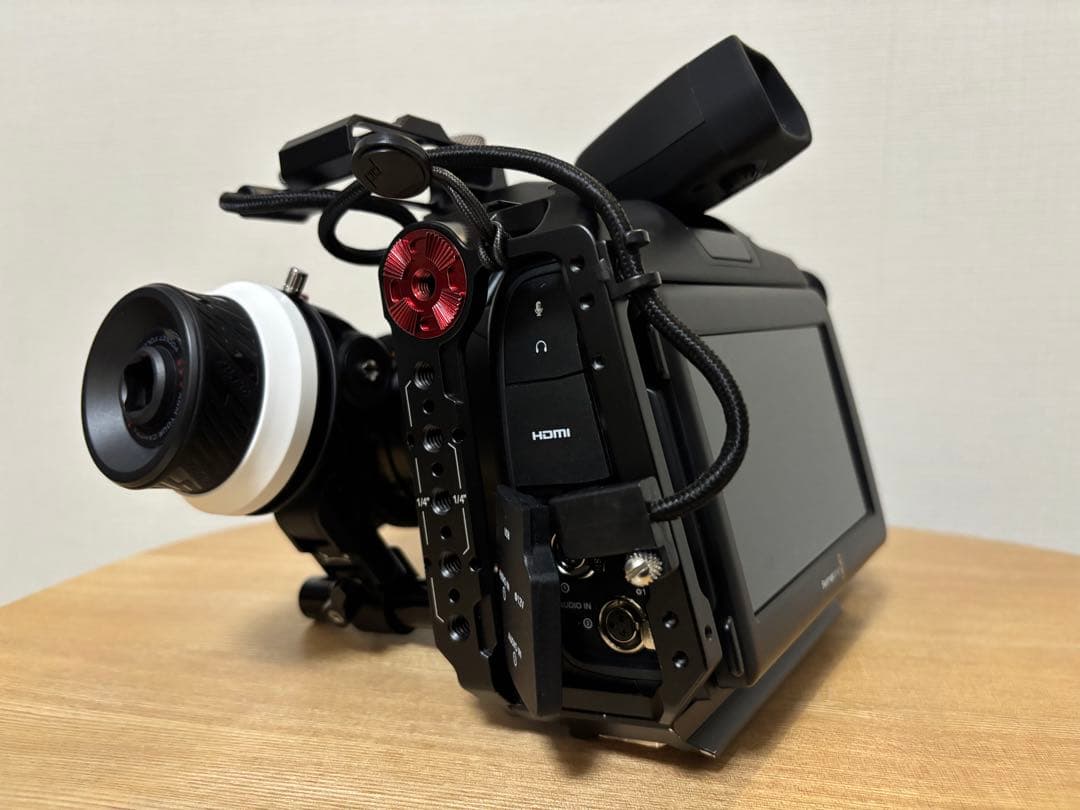 Pocket Cinema Camera 6K G2 EVF付/希少レンズ他