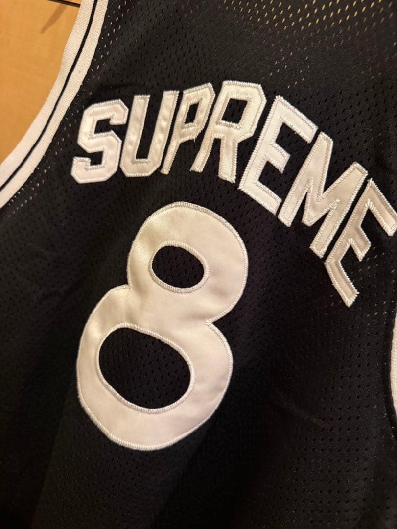 トップス SUPREME 13SS BBALL JERSEY \"LIGHTS OUT\"