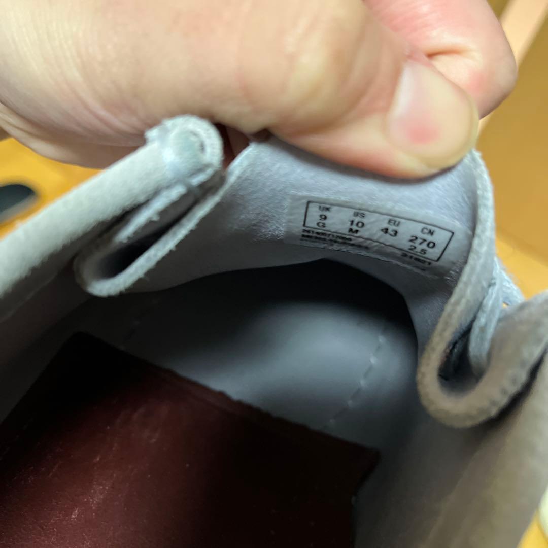 clarks クラークス ワラビー モカシン グレー 27cm