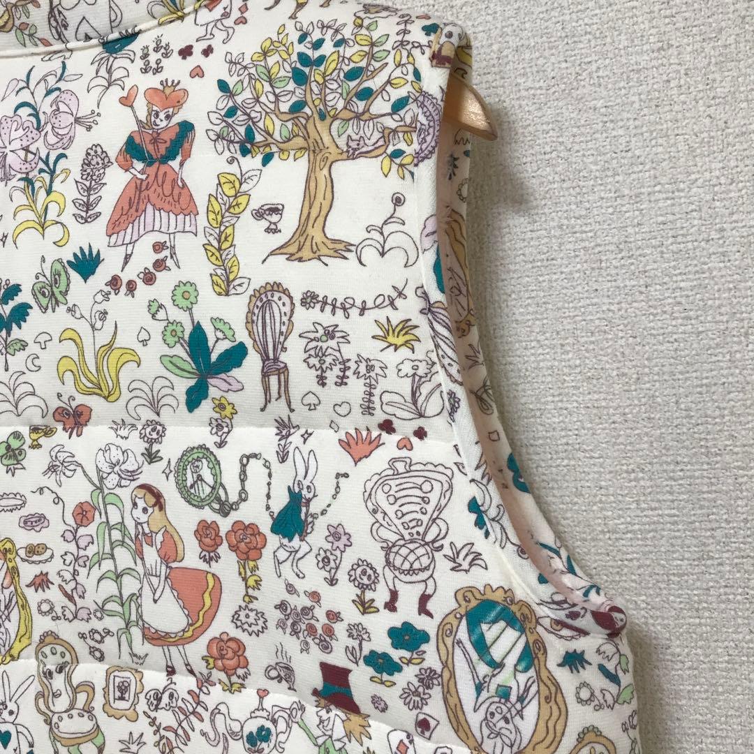 TSUMORI CHISATO 不思議の国のアリス柄　リバーシブルベスト