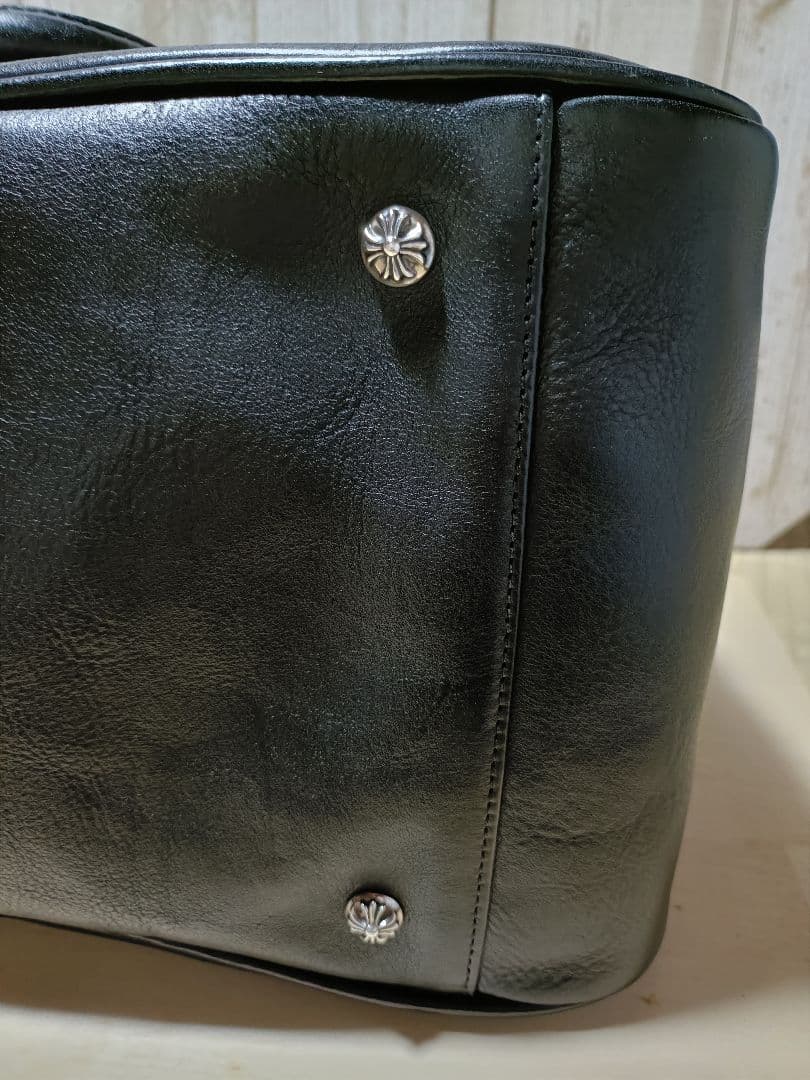 CHROME HEARTS ジムバッグ ミディアム セメタリークロスパッチ