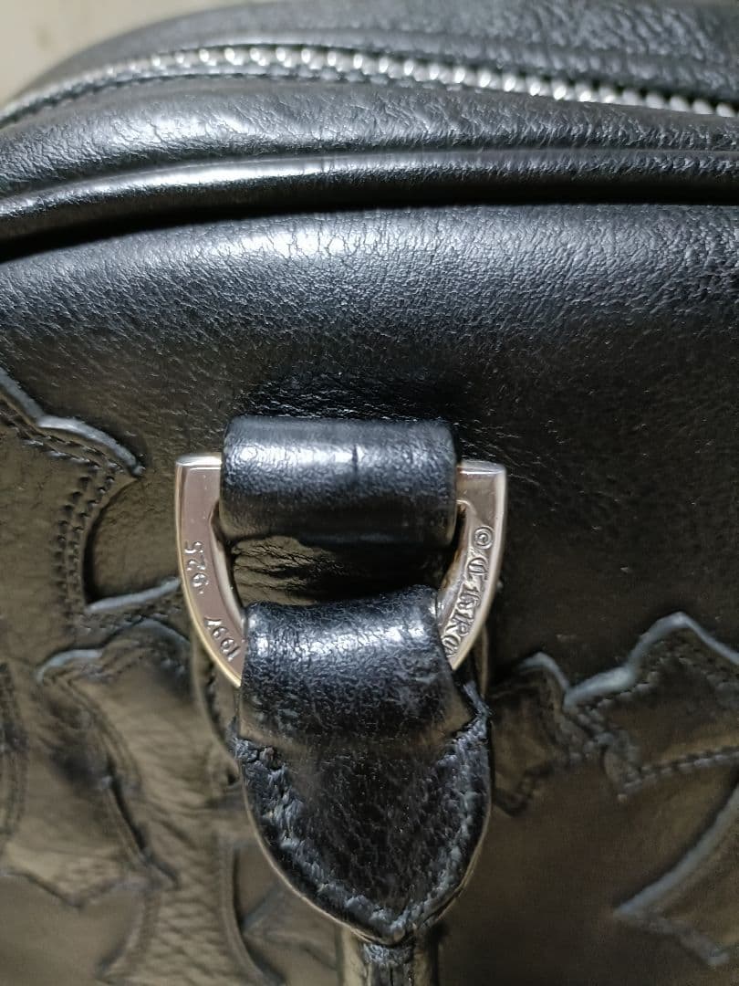 CHROME HEARTS ジムバッグ ミディアム セメタリークロスパッチ