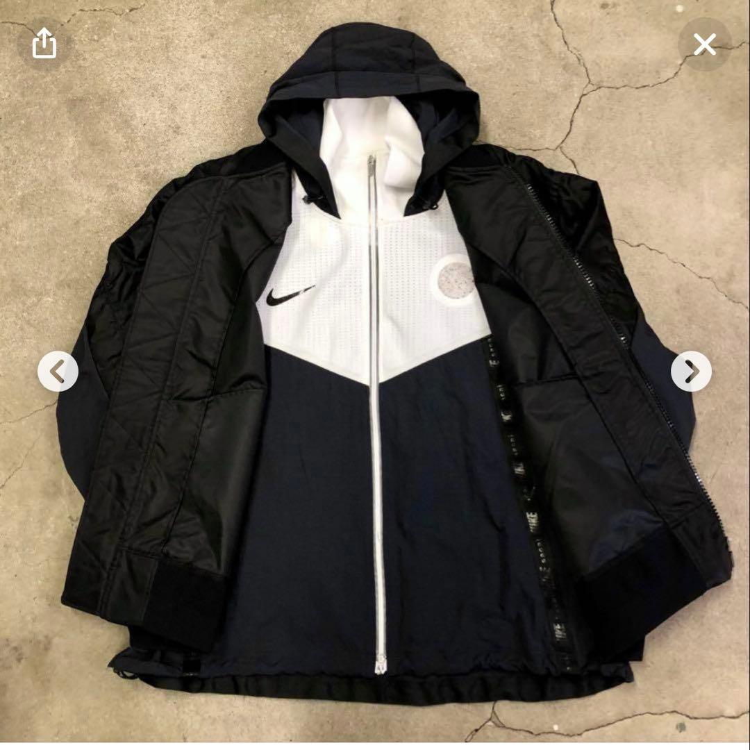 秋元梢着用 ◆ Sacai x Nike コラボ ドッキングジャケット ◆