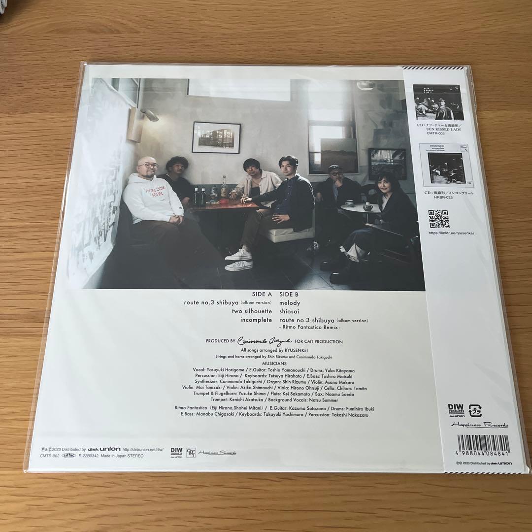 新品未使用　流線形　RYUSENKEI インコプリート　アナログ　LP