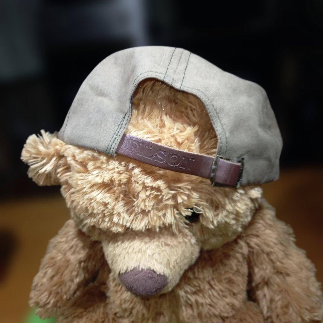 FILSON 釣り刺繍キャップ ベージュ