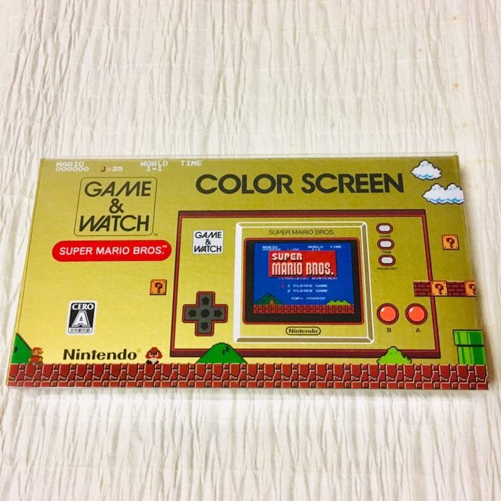任天堂 ゲーム&ウォッチ スーパーマリオブラザーズ