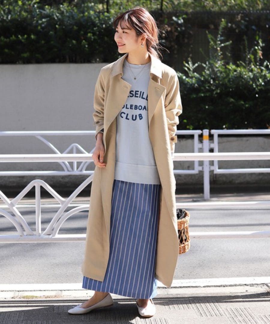 SLOBE IENA ウォッシャブルニュアンスコート【手洗い可能】スローブイエナ