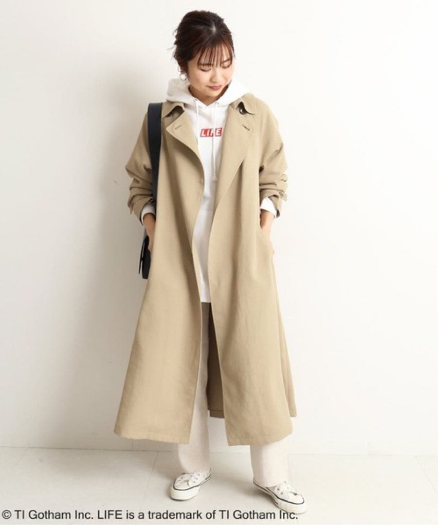 SLOBE IENA ウォッシャブルニュアンスコート【手洗い可能】スローブイエナ