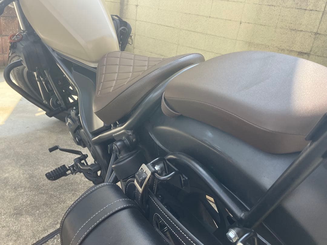 【純正】レブル250 ブラウン 純正シート