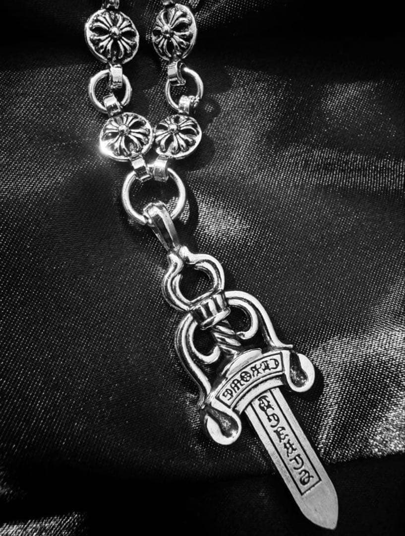 クロムハーツ/CHROME HEARTS タガーネックレス