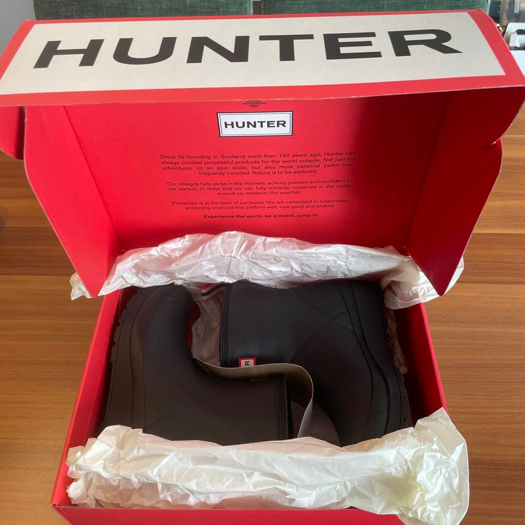 HUNTER プレイビーガン シアリングインシュレイティド ショートレインブーツ