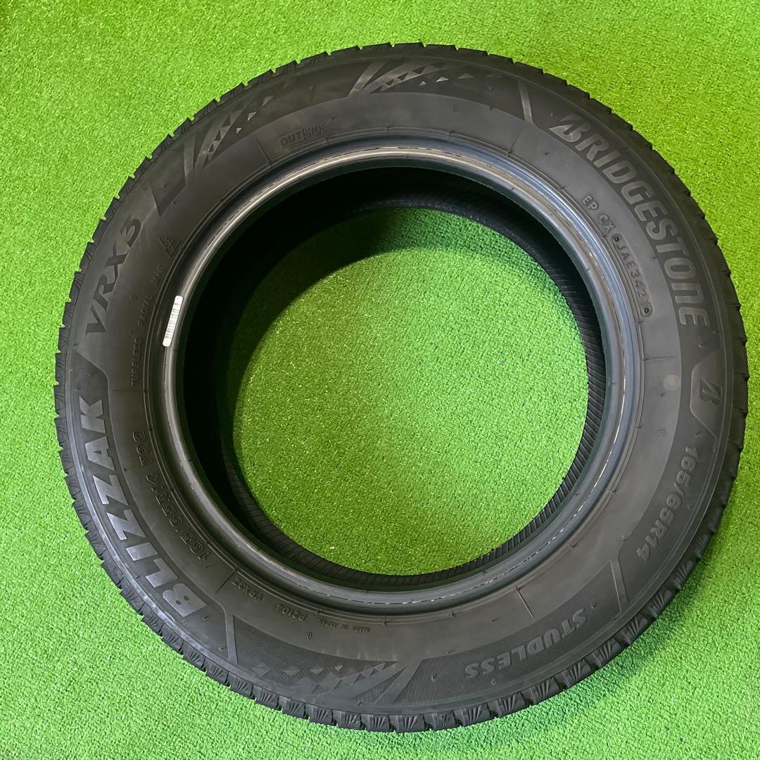 165/65R14 VRX3 21年製 送料込み！