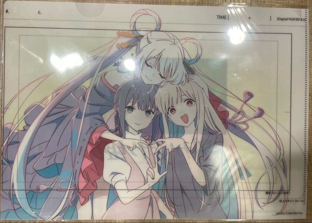 劇場限定　超かぐや姫！　ラフ原画　アクリルパネル　クリアファイル　フライヤー