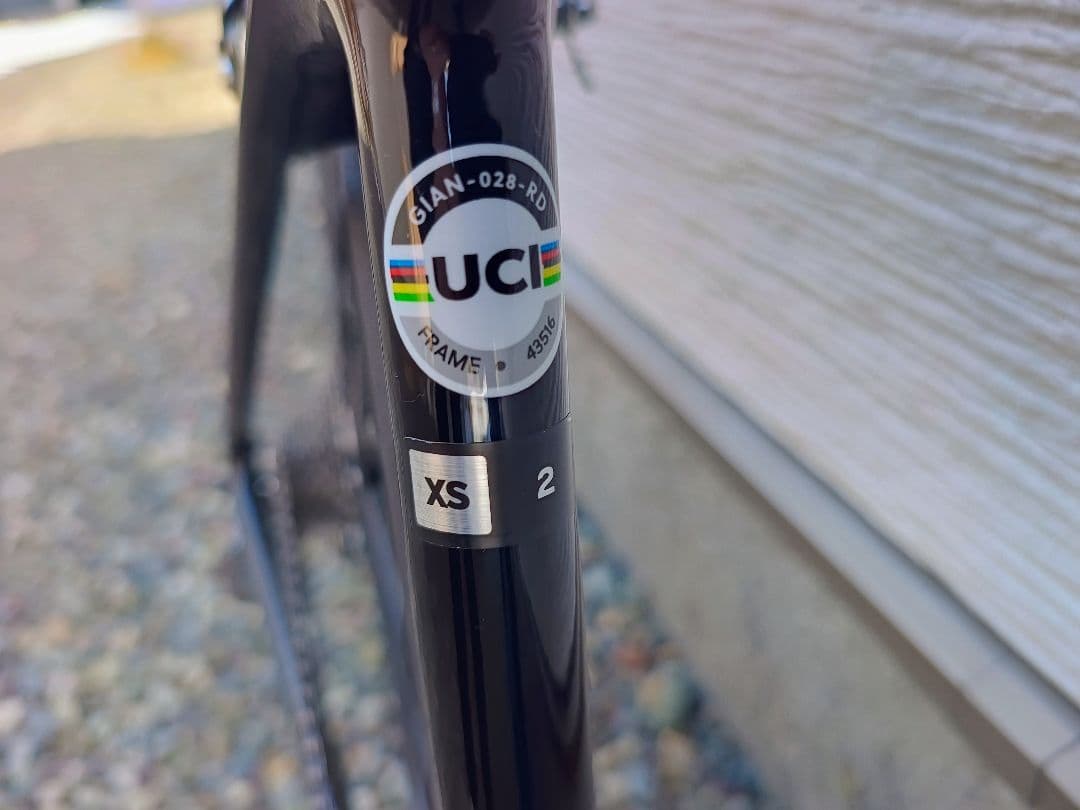 GIANT TCR ADVANCED 2 KOM リムブレーキ　XS　２０２１年