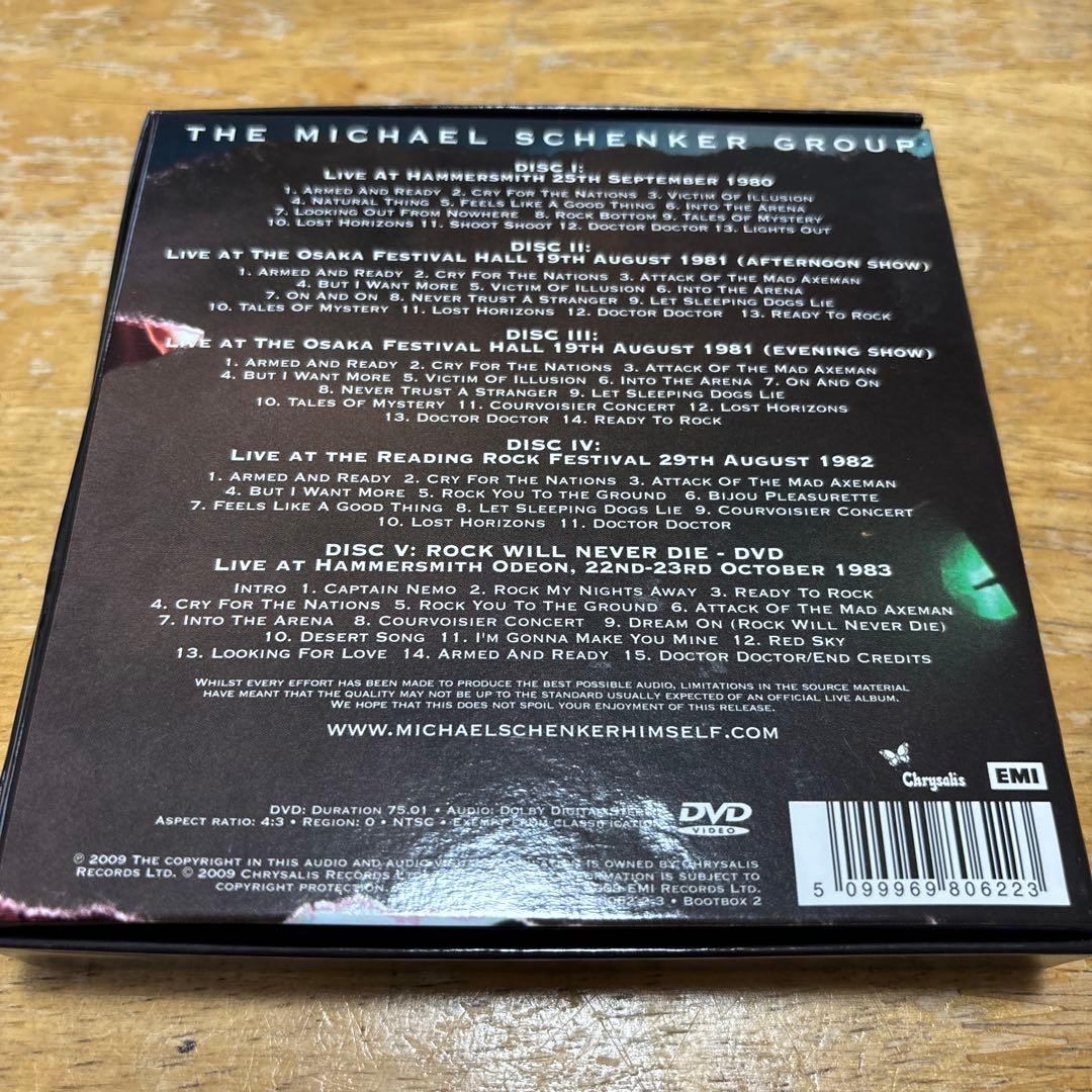 マイケルシェンカー　4CD+DVD limited