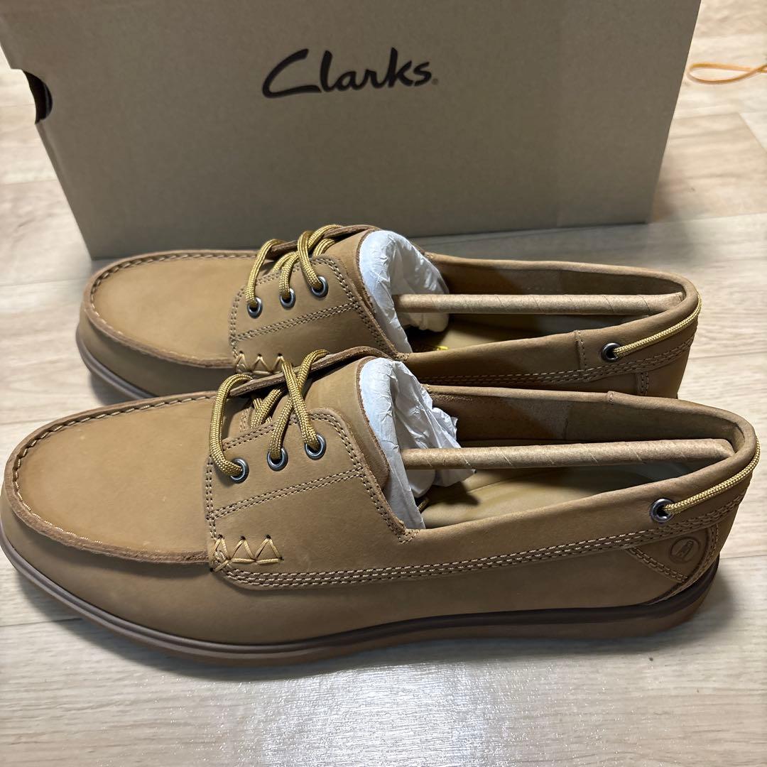 【新品】Clarks シューズ ブラットンボート 27.5cm